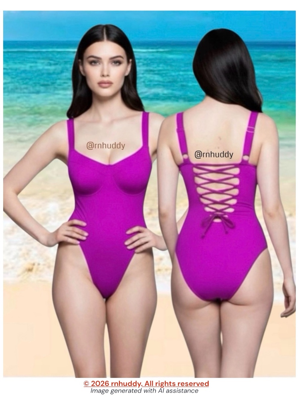 NWT Ta3 XS regular/long cup H/L orchid LIFTY shaping swimsuit